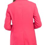 Women One Button Notch Collar Blazer | Coats & Jackets