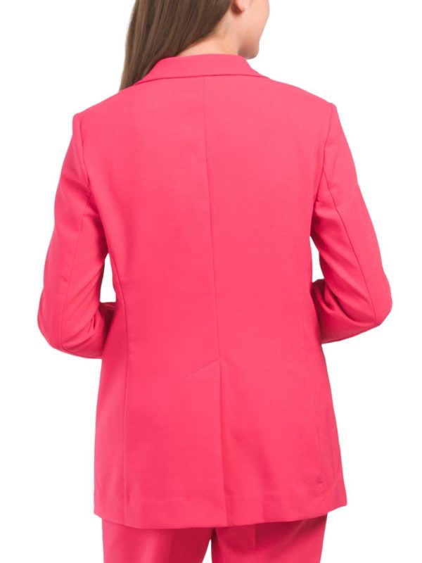 Women One Button Notch Collar Blazer | Coats & Jackets